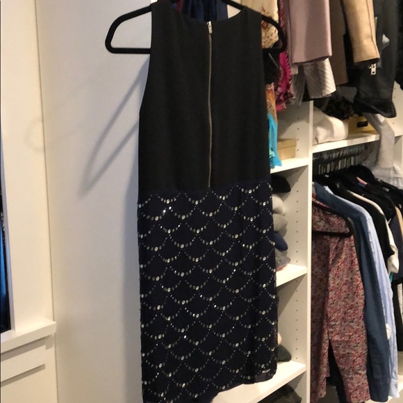 DVF silk dress with sparkle - Picture 5 of 7